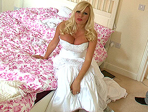 Michelle Thorne and Stefan Wedding Scene