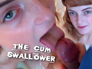 Cum swollower Lola Gatsby