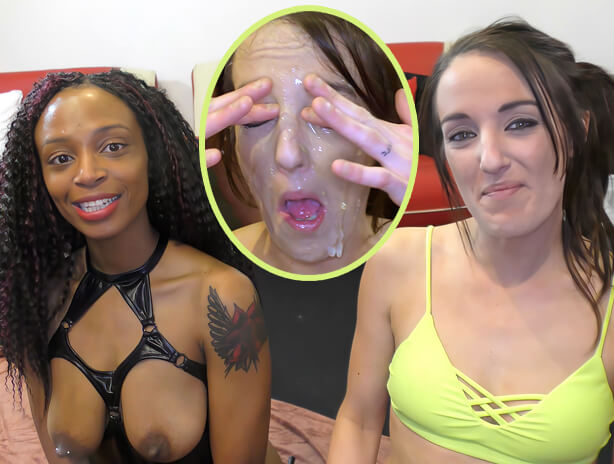 Bethany Richards is not a fan of facial cumshots