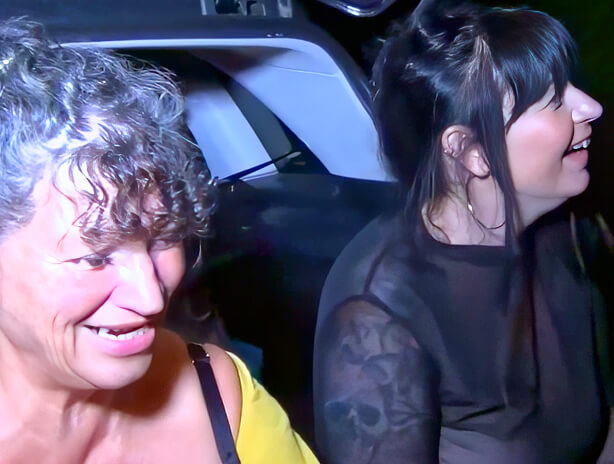 Kim goes dogging with Tamara Inked