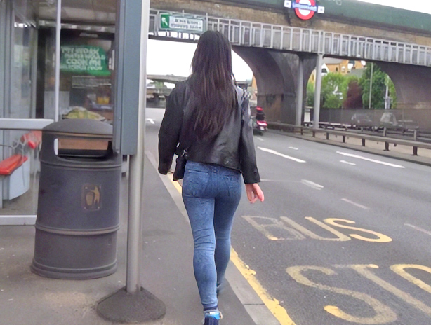 Watch Helen get changed at home before going for an outdoor walk